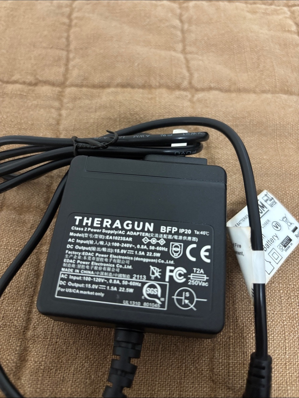 Theragun Prime Triangle Massage Gun - Black - Picture 9 of 9